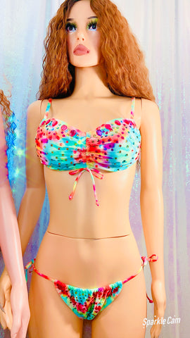Skittle Crystal 2 Piece Bikini