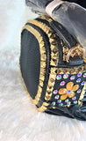 Black Crystal Fringe Handbag - The Glamorous Life 101