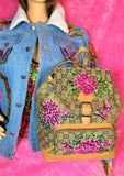 Pink Flower Backpack - The Glamorous Life 101