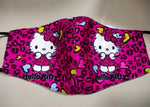 Hello Kitty Pink Leopard Face Mask