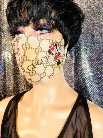 G Minnie Face Mask - The Glamorous Life 101