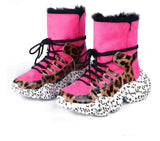 Cape Robbin Women High Top Sneakers, Platform Shoes Chunky Heels for Women