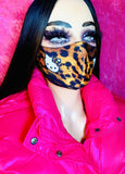 Hello Kitty Animal Print Face Mask - The Glamorous Life 101