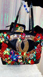 Dynasty Love Large Tote Wallet & Wristlet Set