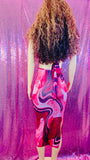 Tie Dye Summer Dress Women Waist Cut Out Backless Halter Robe Festival Clubwear Bodycon Sexy Party Maxi Dress - The Glamorous Life