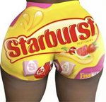 Starburst Candy Snack Shorts - The Glamorous Life