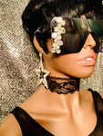 Black Terminator Crystal Sunglasses - The Glamorous Life 101