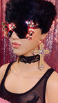 Mirror Crystal Rhinestone Sunglasses - The Glamorous Life
