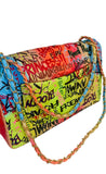 Graffiti Quilted
Shoulder Bag