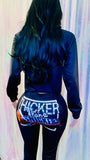 Thicker Than Snicker Snack Crop Top Pants Set