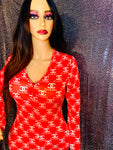 Red Women's Sexy Onesie Set - The Glamorous Life