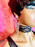 Purple Rain Chandelier Earrings - The Glamorous Life 101