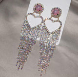 Purple Rain Chandelier Earrings - The Glamorous Life 101