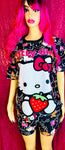 Kitty Girl Hello Kitty Women’s Short Set - The Glamorous Life