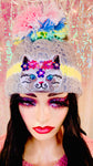 CRYSTAL EMBELLISHED CAT KNIT BEANIE HAT - The Glamorous Life