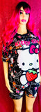 Kitty Girl Hello Kitty Women’s Short Set - The Glamorous Life