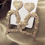 My Large Heart of Gold Earring - The Glamorous Life 101