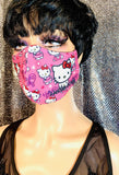 Hello Kitty Pink Face Mask - The Glamorous Life 101