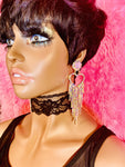 Purple Rain Chandelier Earrings - The Glamorous Life 101