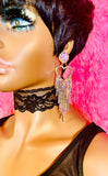 Purple Rain Chandelier Earrings - The Glamorous Life