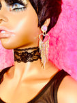 Purple Rain Chandelier Earrings - The Glamorous Life