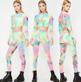 Women’s 2 Piece Tie Dye Set - The Glamorous Life